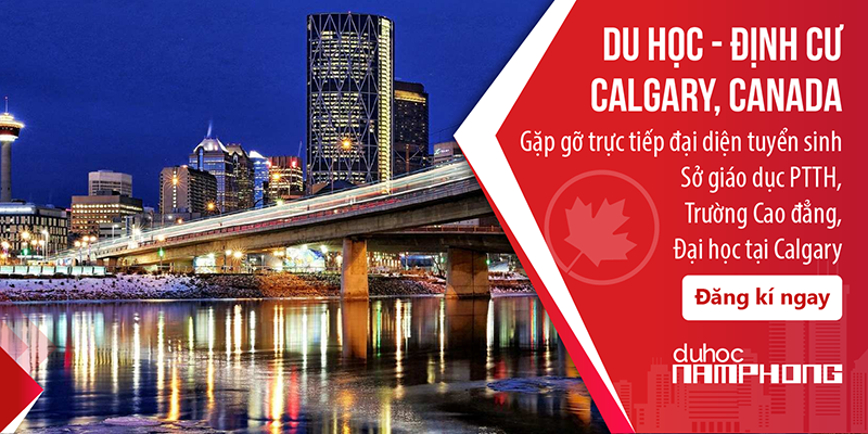 Du học Canada – Hãy học và định cư ở Calgary, Alberta!
