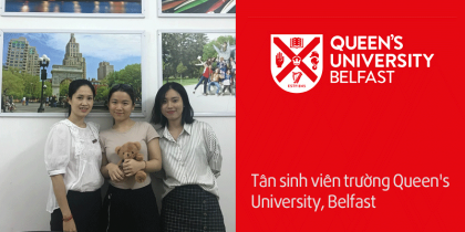 Nguyễn Vân Hằng - Tân sinh viên trường Queen's University, Belfast
