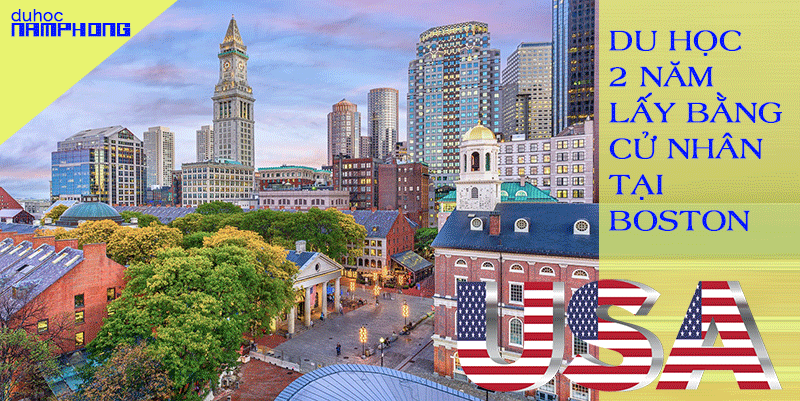 Du học 2 năm lấy bằng cử nhân tại Boston – Thủ đô tri thức nước Mỹ