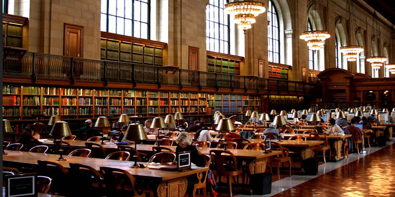 Kinh nghiệm Du học Mỹ: sử dụng thư viện