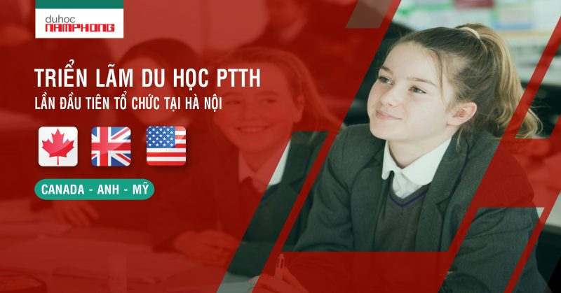 Triển lãm du học PTTH lần đầu tiên tại tổ chức tại Hà Nội