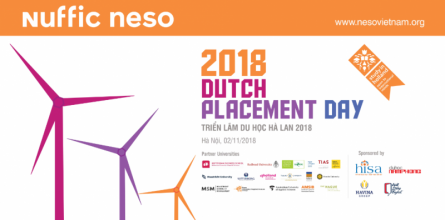 Triển lãm du học Hà lan Dutch Placement Day 2018 – Nuffic Neso và Du học Nam Phong