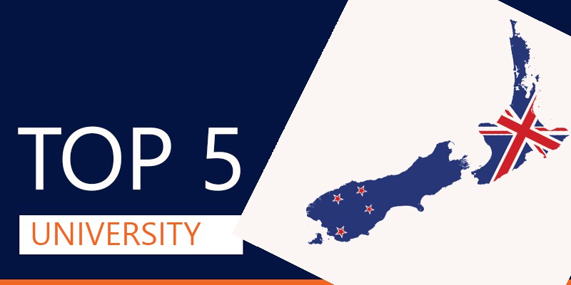 INFORGRAPHIC - Top 5 trường đại học ở New Zealand