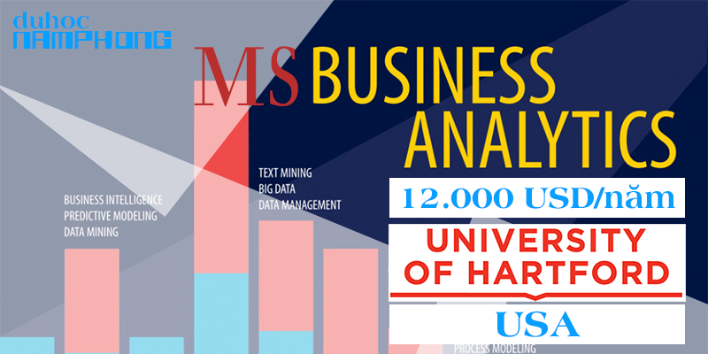 Du học Thạc sĩ ngành HOT phân tích dữ liệu kinh doanh tại ĐẠI HỌC UNIVERSITY OF HARTFORD, MỸ Học...