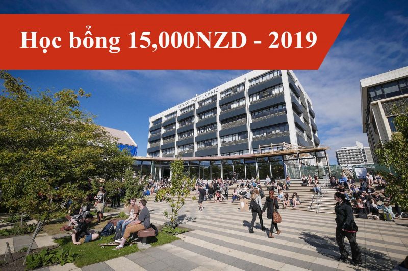 Học bổng New Zealand 2019: Học bổng 15,000 NZD cho các ngành cử nhân tại Otago Polytechnic