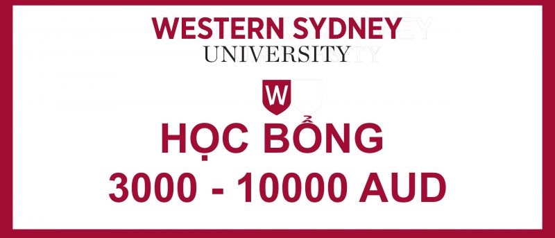 Du học Úc: Học bổng lên đến 10,000 AUD tại Đại học Western Sydney University