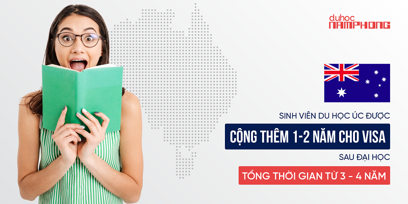 Sinh viên Úc được cộng thêm 1- 2 năm cho visa sau đại học, tổng thời gian từ 3...