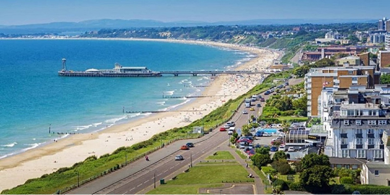 Bournemouth tự hào có bãi biển đẹp nhất nước Anh