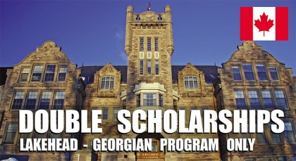Du học Canada với Học bổng 2 lần học bổng lên tới 35.000 CAD từ Lakehead – Georgian
