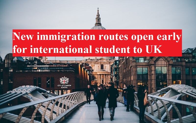Chính phủ Anh áp dụng sớm chính sách nhập cư mới cho sinh viên quốc tế từ tháng 10/ 2020