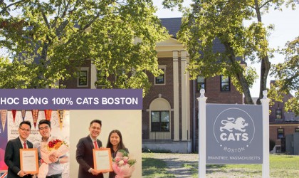 Học sinh Việt Nam đạt học bổng 100% CATS College