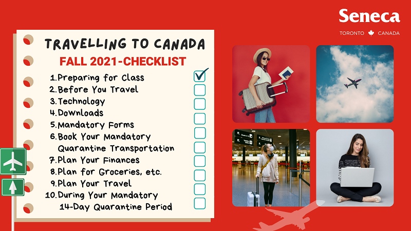 Seneca College - Hướng dẫn du học sinh trước khi nhập học Canada kỳ 9/2021