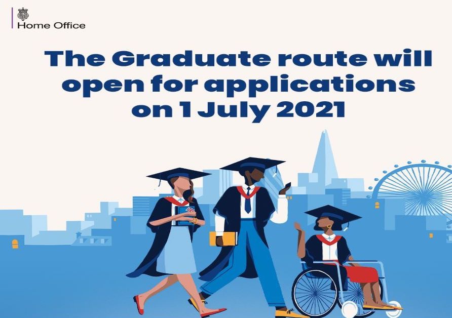 1/7/2021: UK Chính thức tiếp nhận hồ sơ Graduate Route Visa 2 năm cho hồ sơ tốt nghiệp tại UK