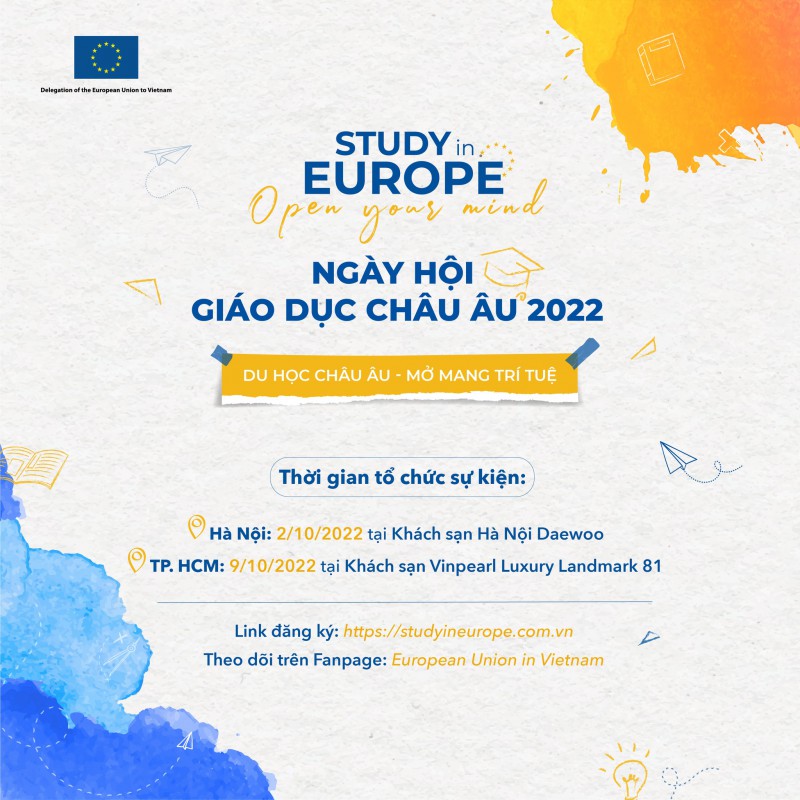 Ngày hội Giáo dục châu Âu - Study in Europe 2022