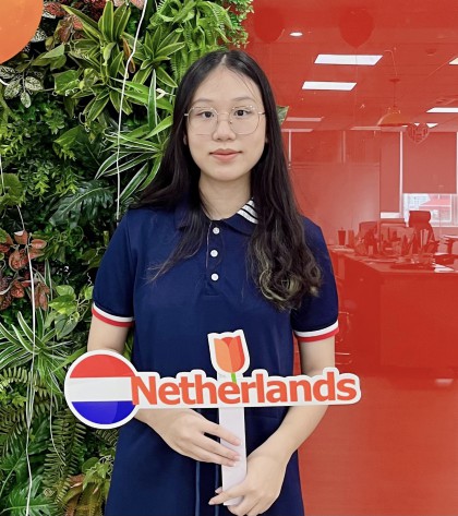 NGUYỄN MINH TÂM - Chính thức trở thành tân sinh viên ngành Quản trị Truyền thông Quốc tế tại trường The Hague University of Applied Sciences với học bổng Holland danh giá tại Hà Lan