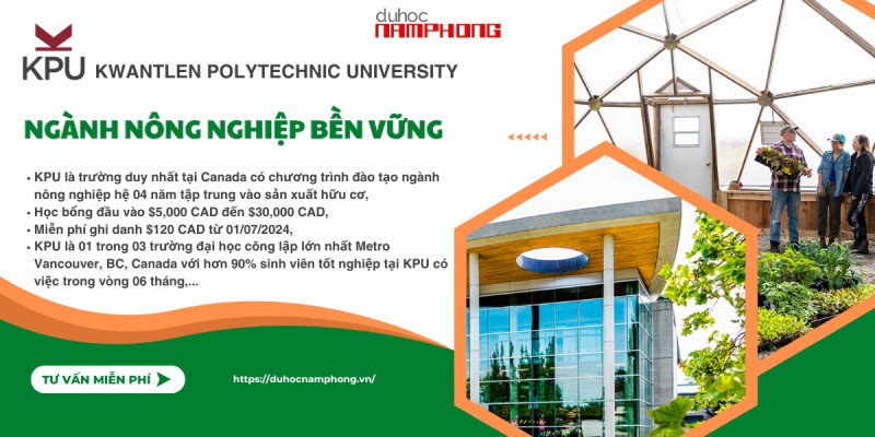 Phát Triển Sự Nghiệp Vững Chắc Với Ngành Nông Nghiệp Bền Vững Tại Canada