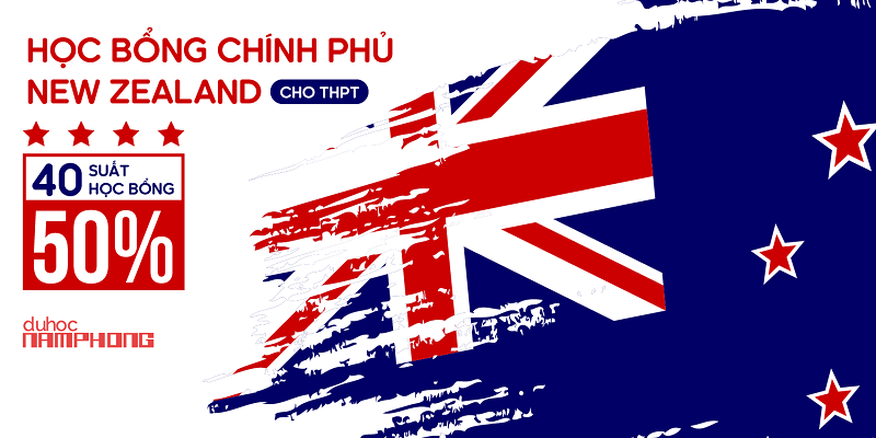 Du học THPT New Zealand nhận học bổng đến 50% học phí