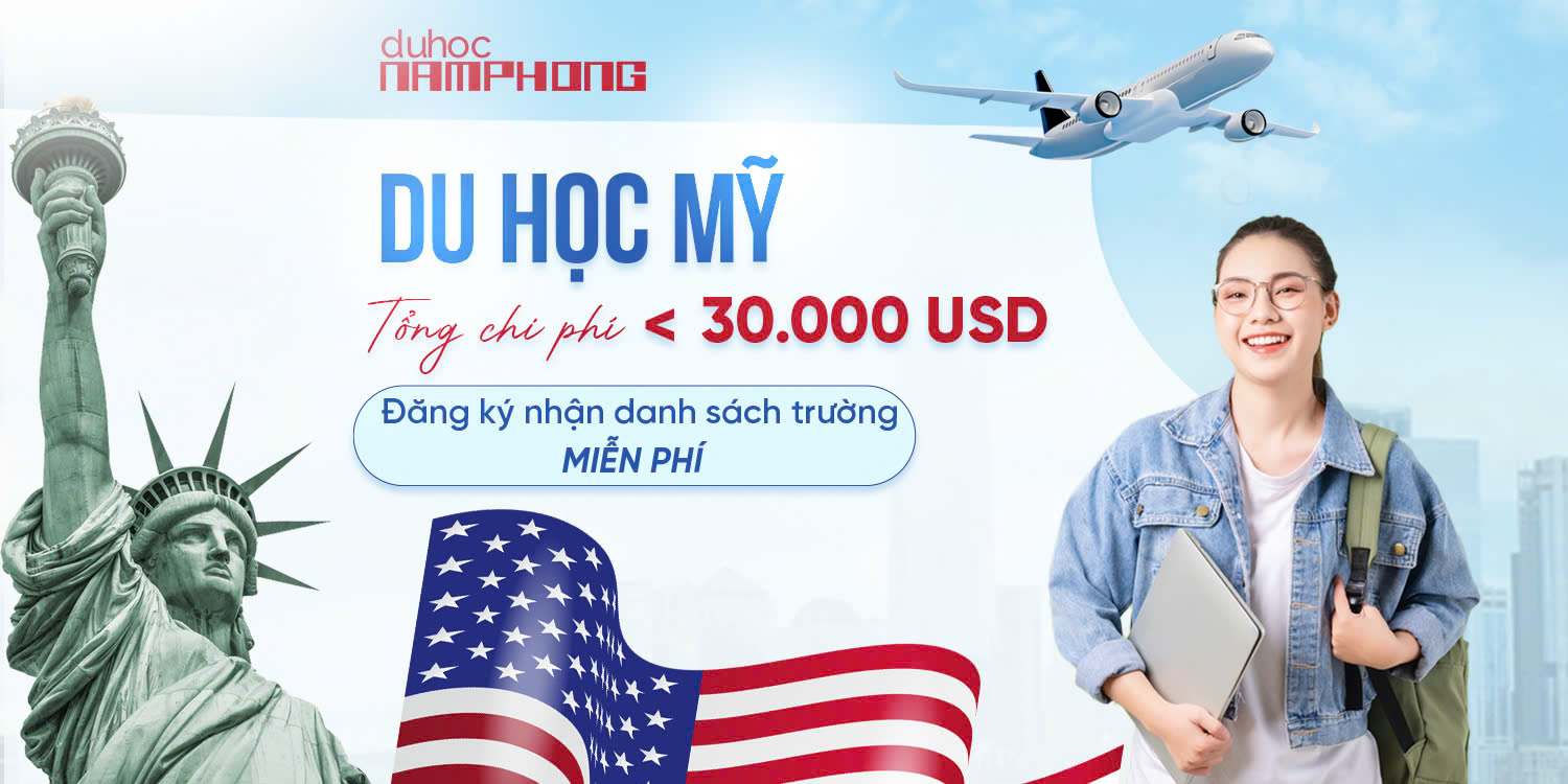 Du học Mỹ với tổng chi phí dưới $30,000 USD