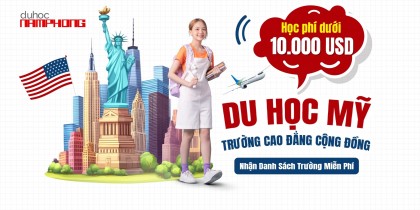 Du học Mỹ Cao đẳng cộng đồng học phí dưới 10,000 USD