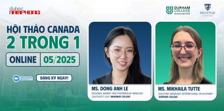 Du Học Canada : Hội Thảo 2 trong 1 Braemar College - Durham College