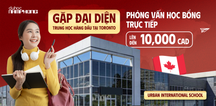 Gặp Đại Diện Trung Học Hàng Đầu Tại Toronto - Phỏng Vấn Học Bổng Trực Tiếp Lên Đến $10,000CAD