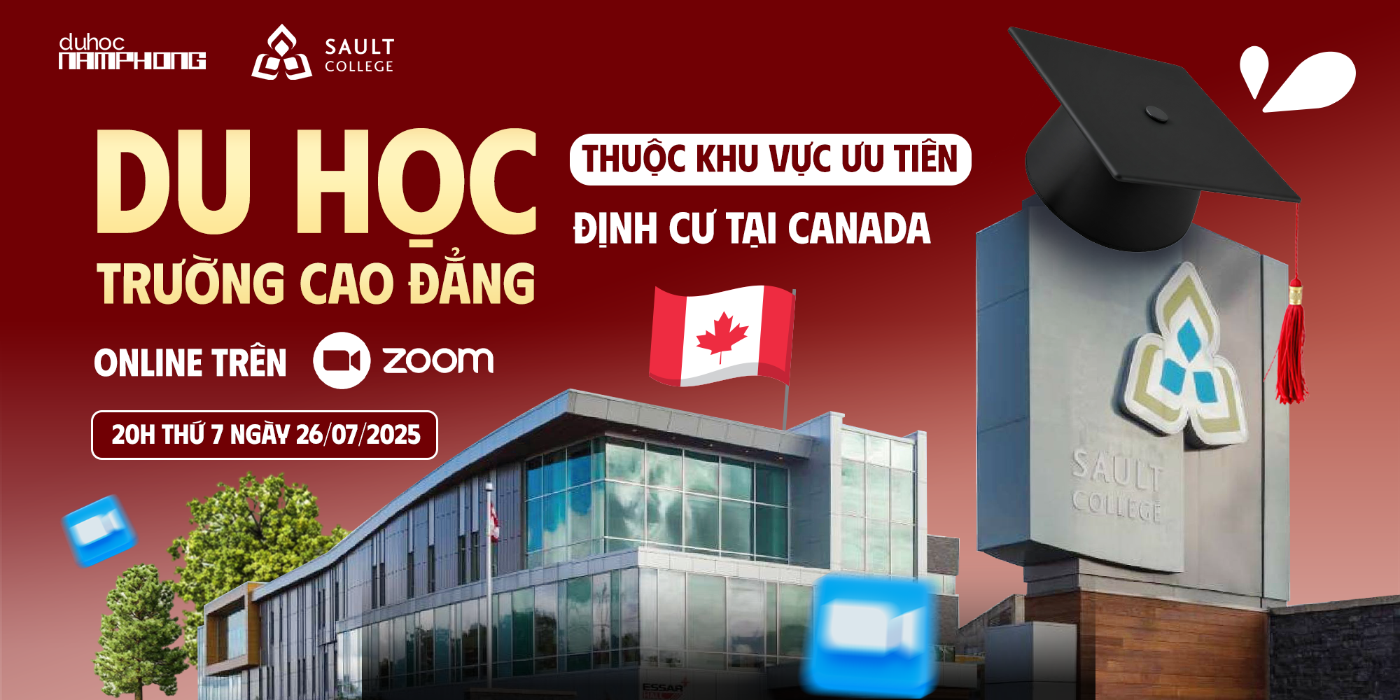 Du Học Canada Trường Cao Đẳng Thuộc Khu Vực Ưu Tiên Định Cư Với Học Bổng Đầu Vào Lên Đến 4,000 CAD
