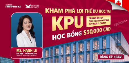 Khám Phá Lợi Thế Du Học Tại KPU - Trường Đại Học Thực Hành Polytechnic Duy Nhất ở Canada - Học Bổng Lên Đến $30,000 CAD