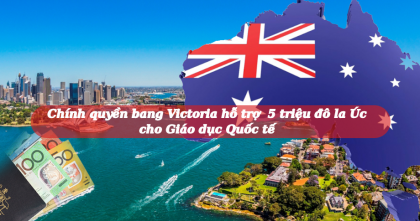 TIN HOT - Du học Úc bang Victoria công bố hỗ trợ gói tài chính giá trị 5 triệu đô la dành cho giáo dục quốc tế