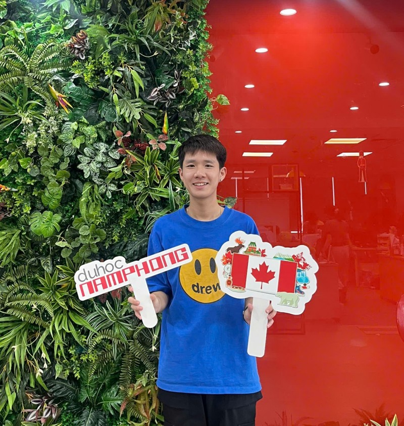 Chinh phục visa du học Canada: Phạm Quang Huy và bước ngoặt tại Cao đẳng Saskatchewan Polytechnic