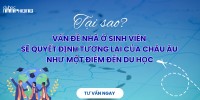 Tại sao vấn đề Nhà ở sinh viên sẽ quyết định tương lai của Châu Âu như một điểm đến du học?