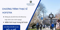 Cơ hội du học Mỹ cho sinh viên chuyển ngành: Hofstra University triển khai Graduate pathway và mở lại MBA in accounting - nhập học kỳ Fall 2026