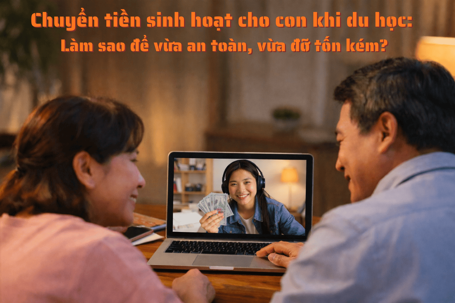 Chuyển tiền sinh hoạt cho con khi du học: Làm sao để vừa an toàn, vừa đỡ tốn kém?