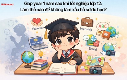 Gap year 1 năm sau khi tốt nghiệp lớp 12: Làm thế nào để không làm xấu hồ sơ du học?