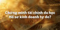 Chứng minh tài chính du học với hồ sơ kinh doanh tự do?