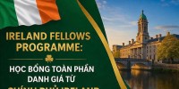 Ireland Fellows Programme: Học bổng toàn phần danh giá từ Chính phủ Ireland