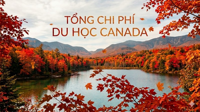 Tổng chi phí dự kiến của một năm du học Canada 2026