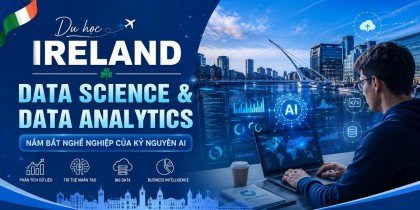 Du học Ireland – Ngành Khoa học dữ liệu & Phân tích dữ liệu