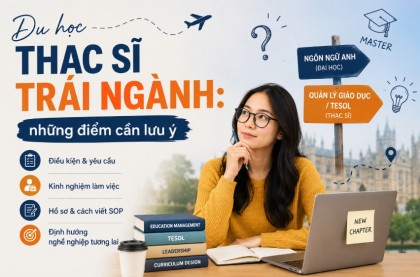 Du học thạc sĩ (Master) trái ngành: Có thật sự 