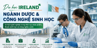 Du học Ireland – Ngành Dược & Công nghệ Sinh học: Cơ hội rộng mở trong lĩnh vực khoa học sức khỏe