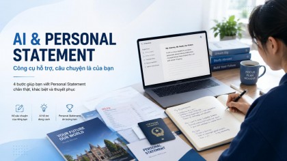 Cách dùng AI để tối ưu hóa bài luận (Personal Statement) mà không bị đánh dấu 