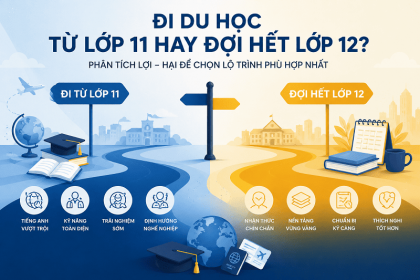Phân tích lợi - hại của việc du học: Nên đi từ lớp 11 hay đợi hết lớp 12?