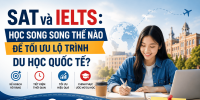 SAT và IELTS: Học song song thế nào để tối ưu lộ trình du học quốc tế?