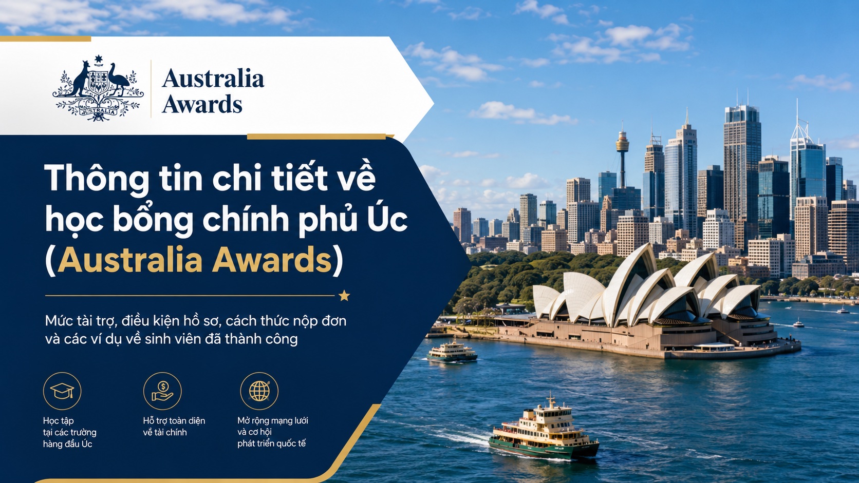 Học bổng Chính phủ Australia Awards dành cho ứng viên Việt Nam