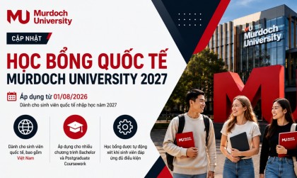 Du học Úc 2027: Murdoch University giảm 20% học phí cho sinh viên quốc tế