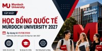 Du học Úc 2027: Murdoch University giảm 20% học phí cho sinh viên quốc tế