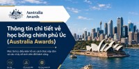 Học bổng Chính phủ Australia Awards dành cho ứng viên Việt Nam