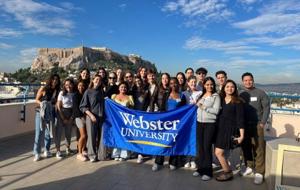 Trương Minh Sang - Tân sinh viên Webster University, Athens