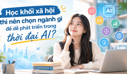 Học khối xã hội thì nên chọn ngành gì để du học và dễ phát triển trong thời đại AI?