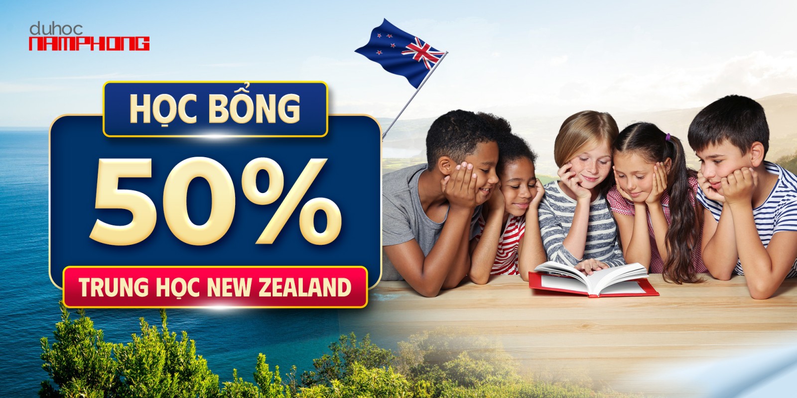 HỌC BỔNG TRUNG HỌC NEW ZEALAND