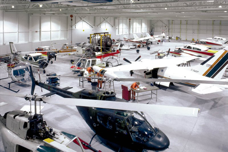 Kỹ thuật sửa chữa máy bay - Một trong những ngành đào tạo thế mạnh của Canadore College